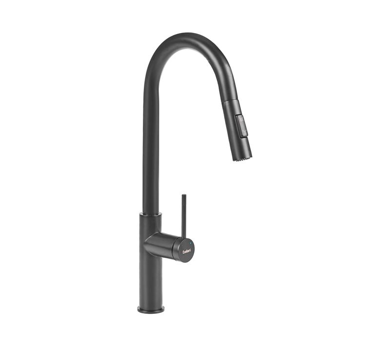 Robinet De Cuisine À Tirette Paranam Noir