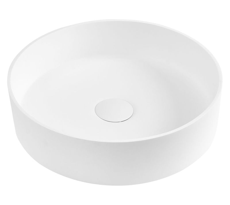 Vasque À Poser Salitral 36 Cm Blanc