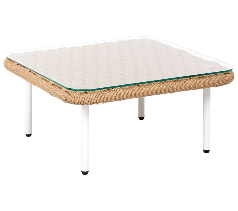 Table Basse Baucina 60 Cm 60 Cm Marron Clair