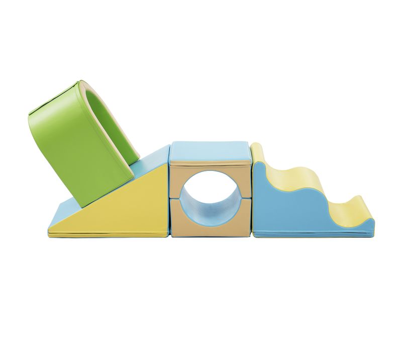 Jeu De Construction, Blocs De Construction Géants 6 Pcs, Jouets D'escalade Enfants, PU et Mousse