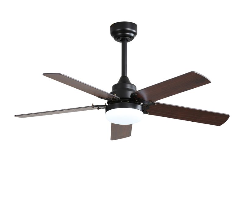 Ventilateur De Plafond 42 Pouces Avec éclairage LED 18w, Télécommande, Moteur Dc Silencieux, Noir