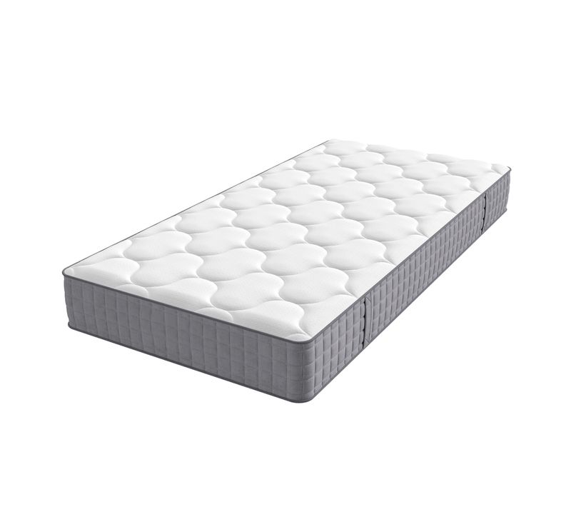 Matelas Ressorts 90x200 Cm Lunorel 7 Zones Ergonomiques H3 ép.25 Cm