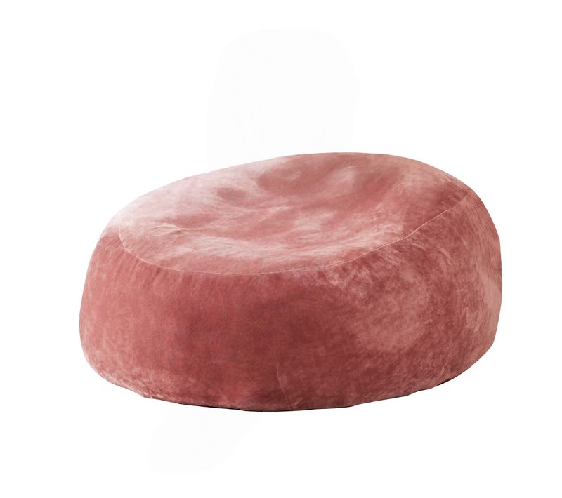 Fauteuil Poire , Bean Bag En Éponge, Housse Lavable - Rose