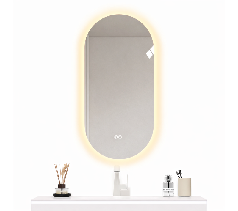 Miroir De Salle De Bain LED Tactile Antibuée 60 X 120 Cm