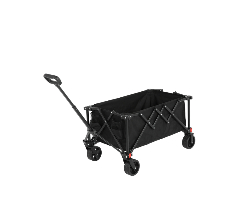 Chariot Pliant 80 L Avec Structure En Acier Noir