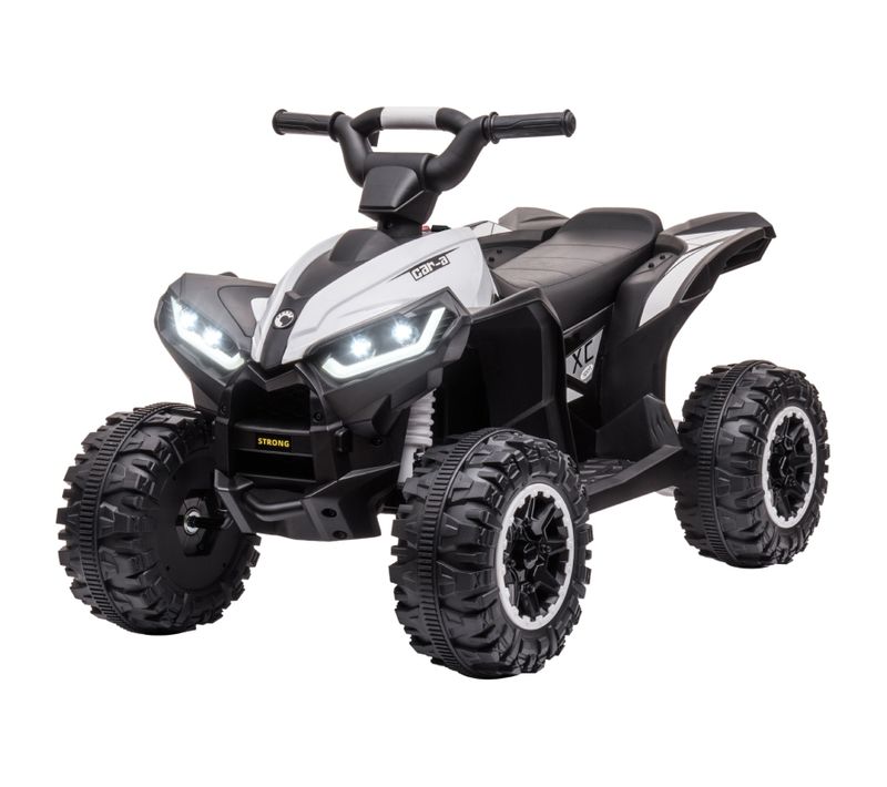 Quad Électrique Enfant Noir 83 X 53 X 55,5 Cm Pour Jeux En Extérieur