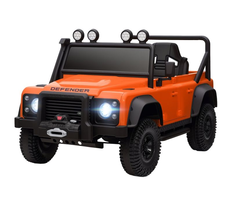Voiture électrique Enfant Orange 12v à Télécommande Avec Effets Sonores