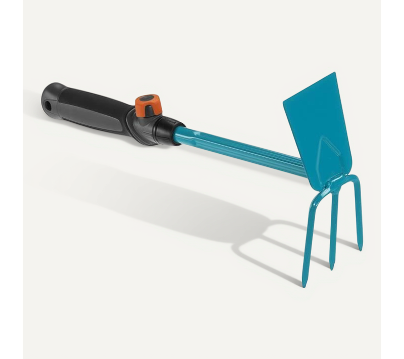 Serfouette à Fleurs 6.5cm Combisystem - Acier Enduit – Outil Adapté Pour Tout Travaux De Sol