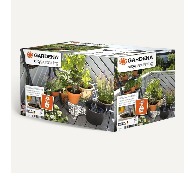 Kit Arrosage Automatique Vacances – 36 Plantes, Pompe 14v Avec Minuterie