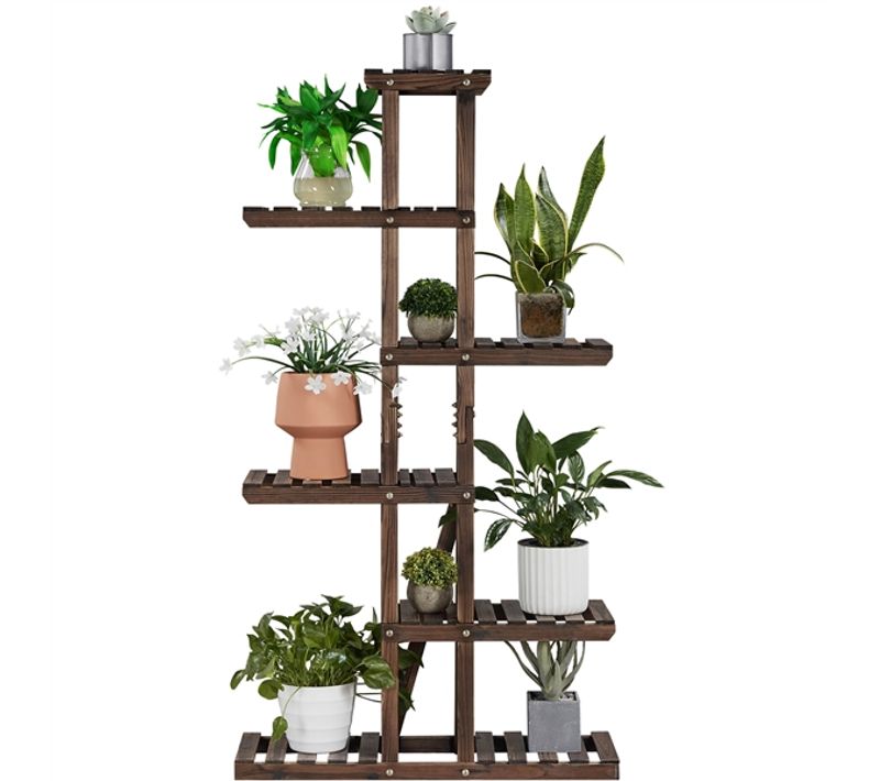 Support De Fleurs à 6 Niveaux 75 X 26 X 140 Cm