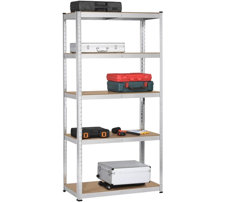 Étagère De Rangement Pour Garage Charge Lourde, 180 X 90 X 40 Cm