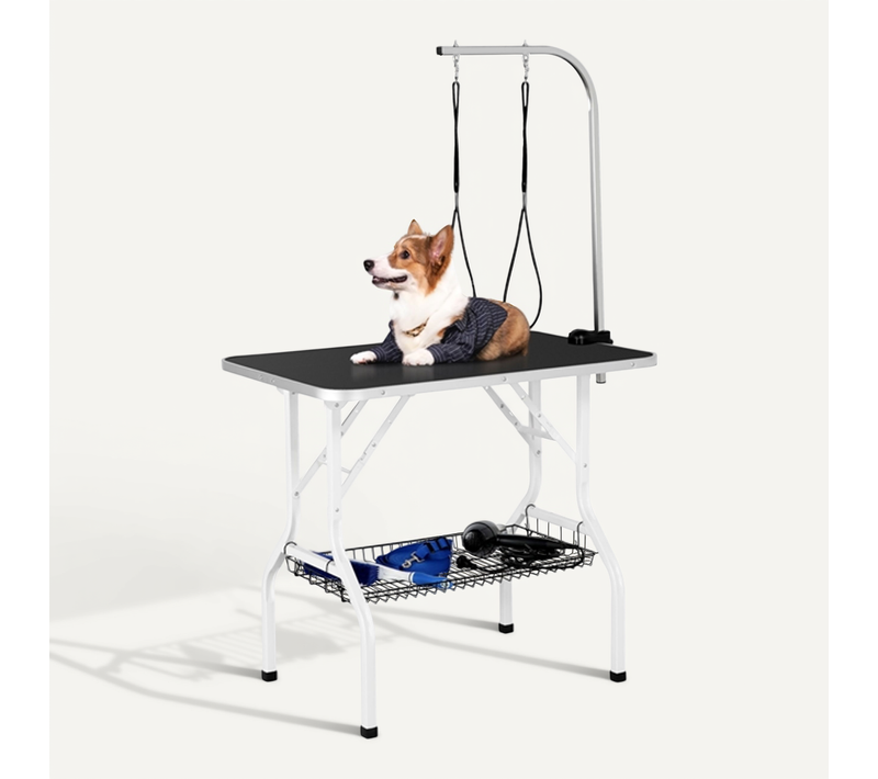 Table De Toilettage Pour Chien/chat/animaux De Companie Noir