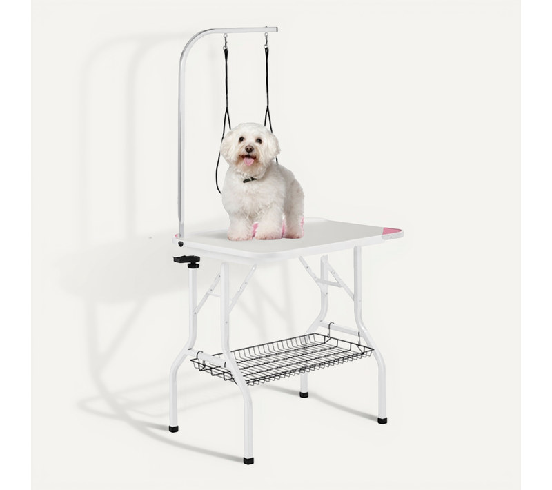 Table De Toilettage Pour Chien/chat/animaux De Companie Rose