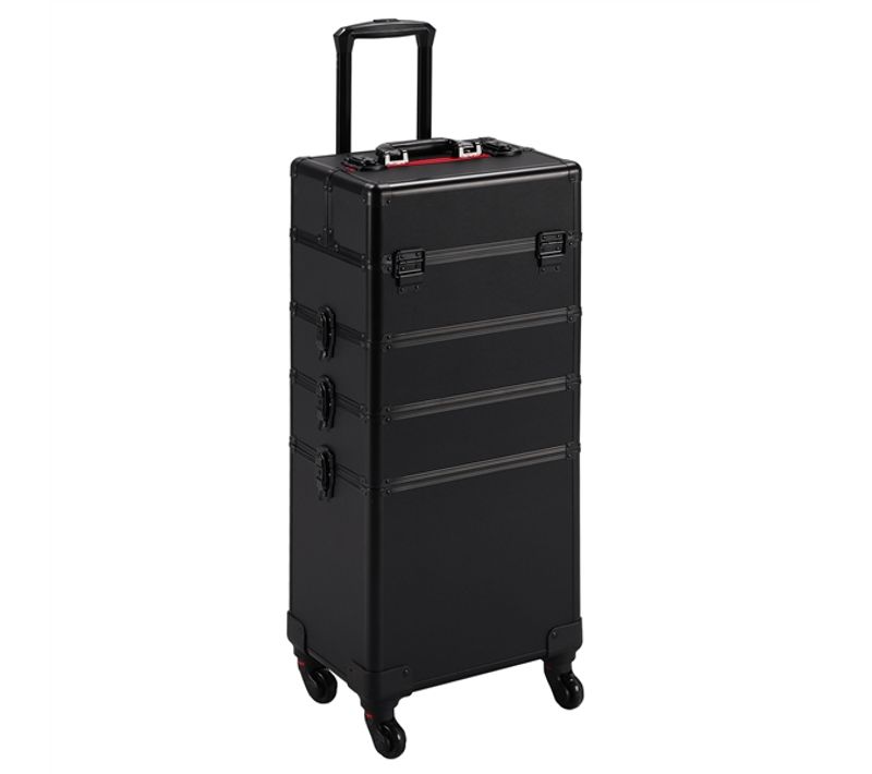 Valise Maquillage à Roulettes 4 En 1