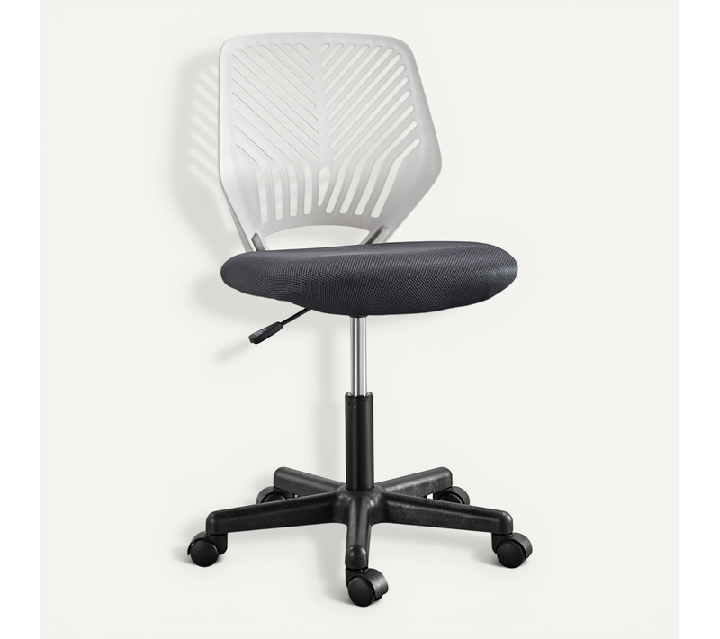 Chaise De Bureau Chaise D'ordinateur Fauteuil Bureau Ergonomique Gris Foncé