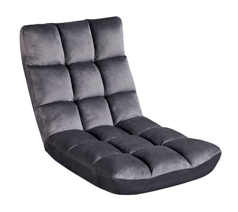 Fauteuil Paresseux Tatami Pliable Gris