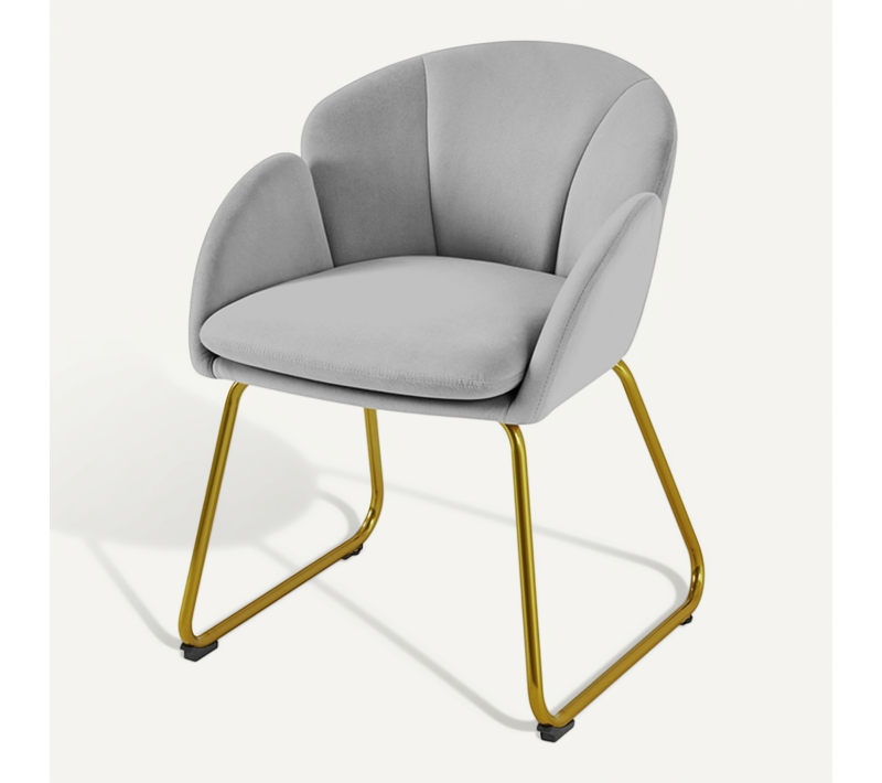 Fauteuil De Salon Cadre Métal Chaise Confortable