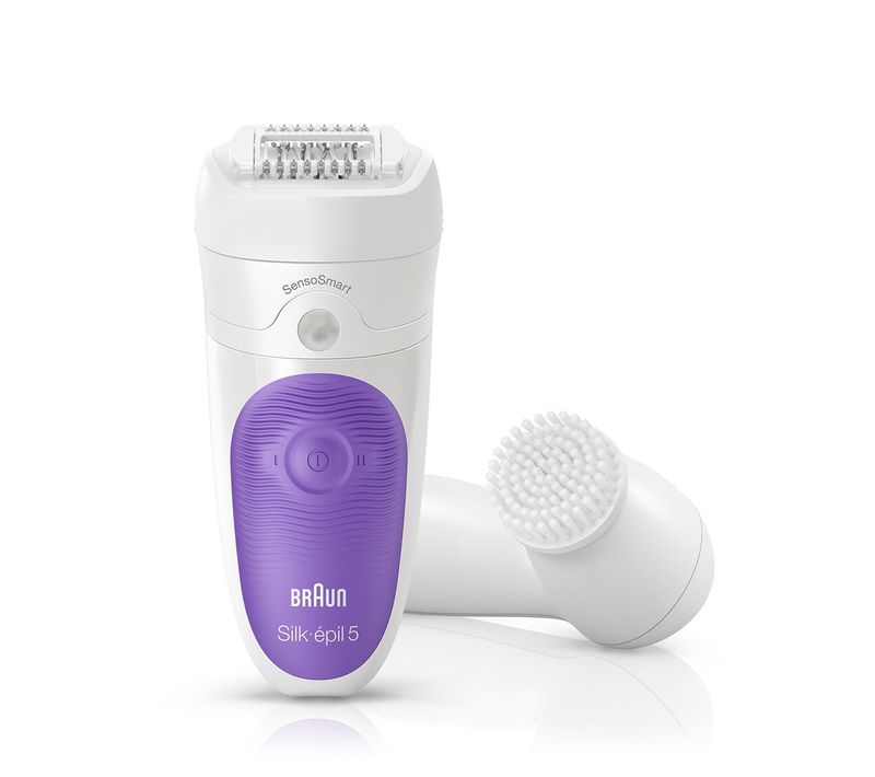 Épilateur Silk-épil 5 5/870 Sensosmart Violet, Blanc 28 Pince(s)
