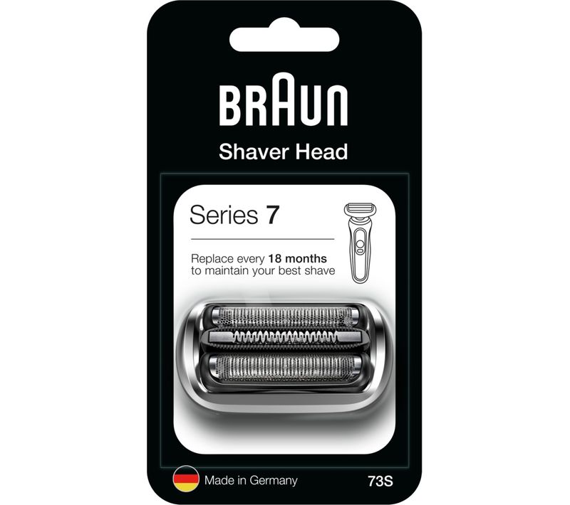Tete De Rasoir Argent Serie 7 73s 81746548 Pour Epilateur - Rasoir - Tondeuse Braun