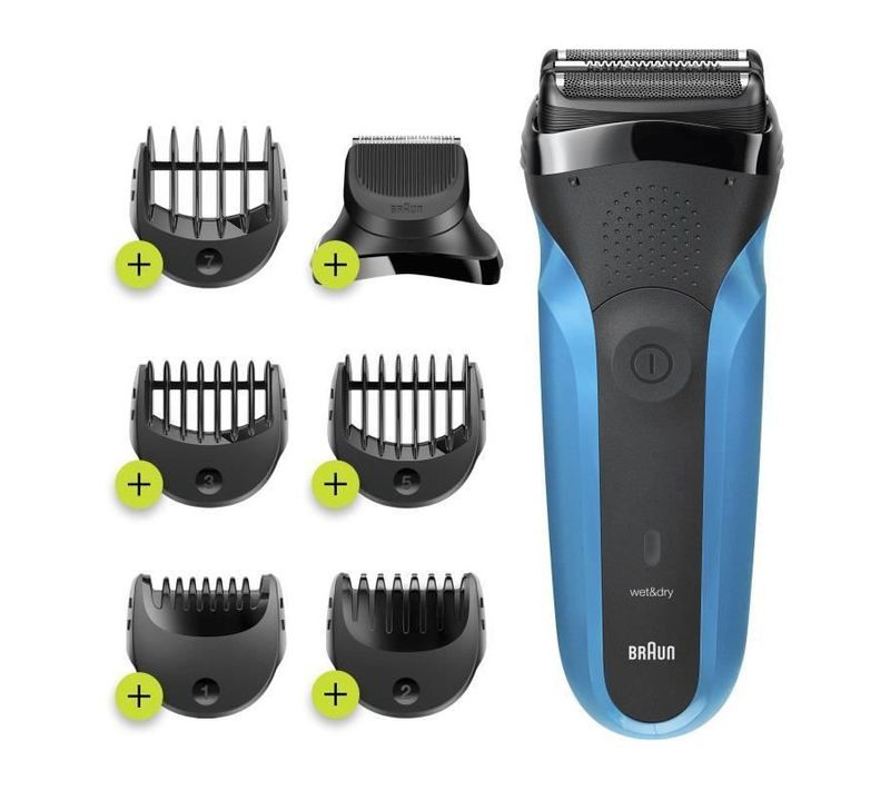 Series 3 310bt Rasoir Electrique Homme   3 Lames Flexibles Qui Sadaptent Aux Contours De Votre Visa