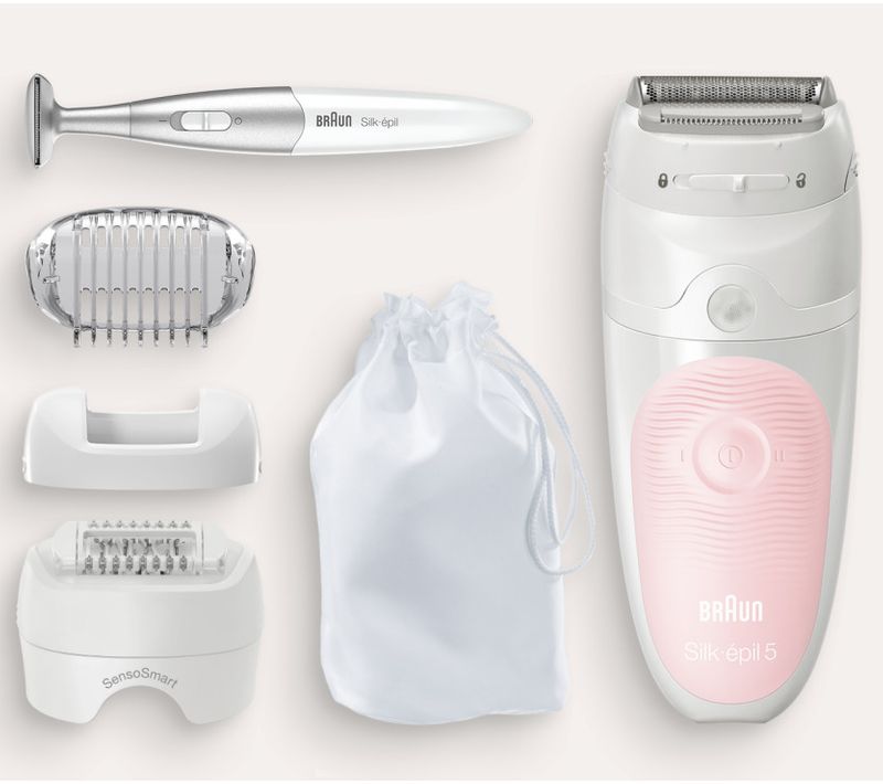 Epilateur 3en1 Rechargeable Étanche + Tondeuse Bikini - Ses5-820