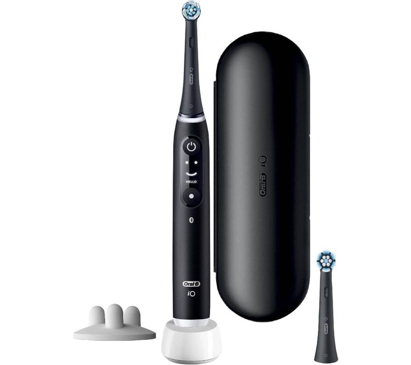 Oral-b Io 6 Adulte Brosse À Dents Vibrante Noir
