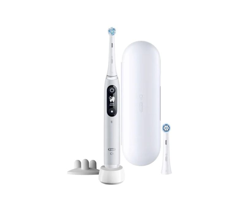 Oral-b Io 6 Adulte Brosse À Dents Vibrante Blanc