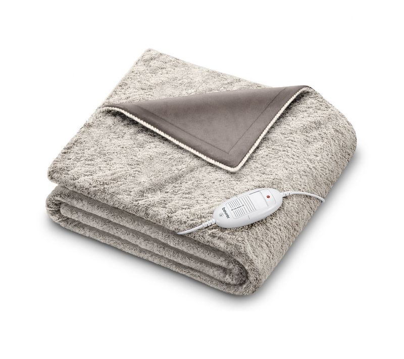 Couverture Chauffante 2 Places 180x130cm 100w Gris - HD75nordic