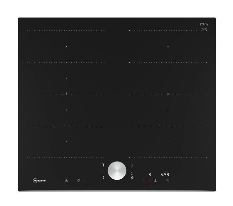 Table De Cuisson Induction 60cm 4 Feux 7400w Noir - T66ftx4l0