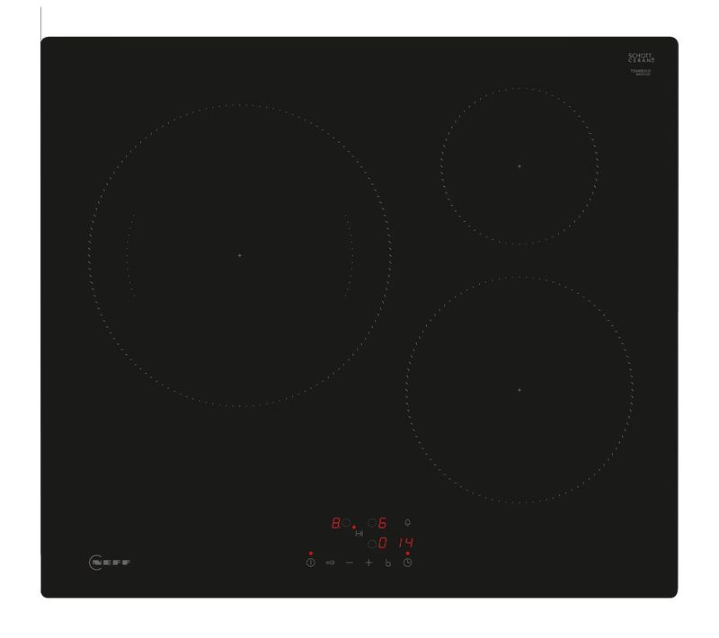 Table De Cuisson Induction 60cm 3 Feux 7400w Noir - T56nbj1l0