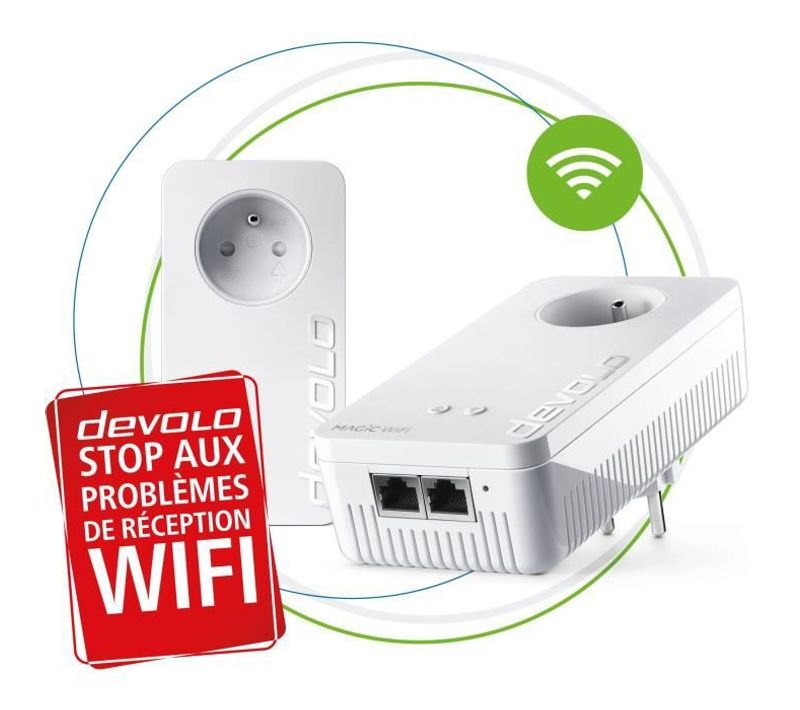 Magic 2 Wifi Next Starter Kit 2 Adaptateurs Cpl 2400 Mbit/s
