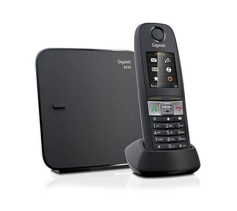 Téléphone Fixe E630 Noir - Résistant Aux Chocs, à L'eau Et à La Poussiere - Id D'appelant