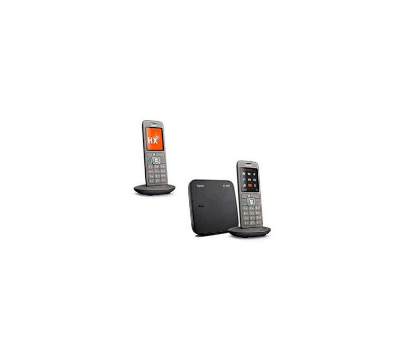 Téléphone Fixe Sans Fil Dect/gap Anthracite Cl660 Duo