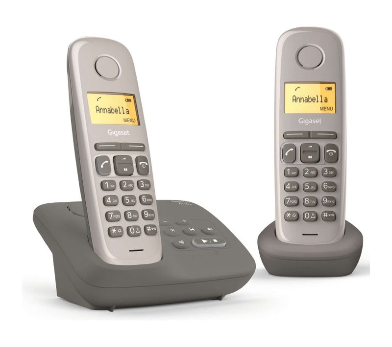 Telephone Sans Fil Gigaset Giga Al 170 à Duo Umbra