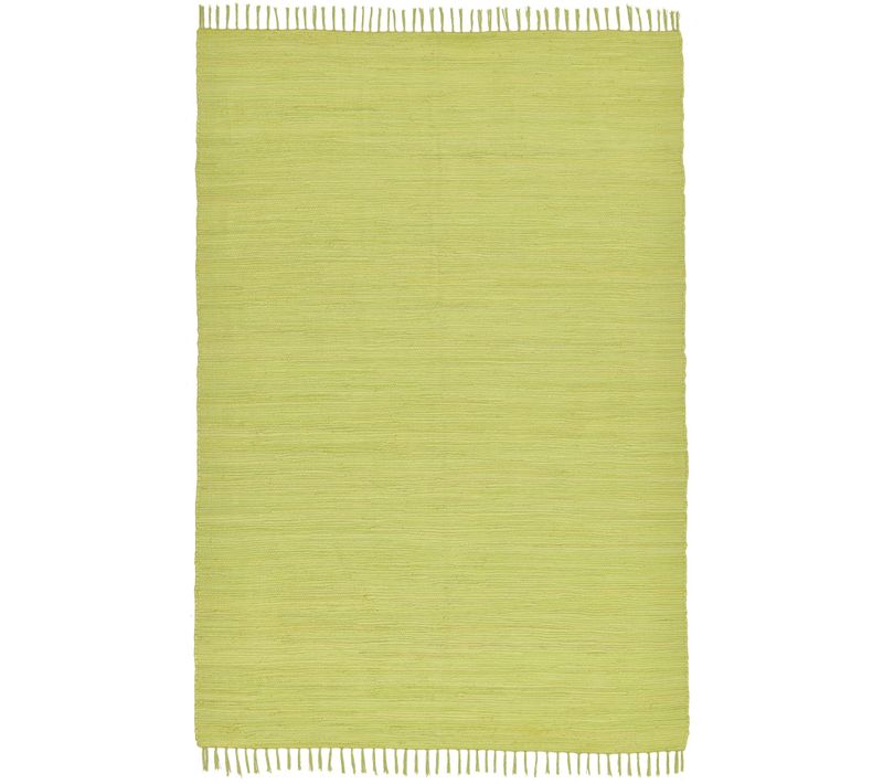 Tapis Réversible En Coton Happy Cotton 60x120 Cm - Vert