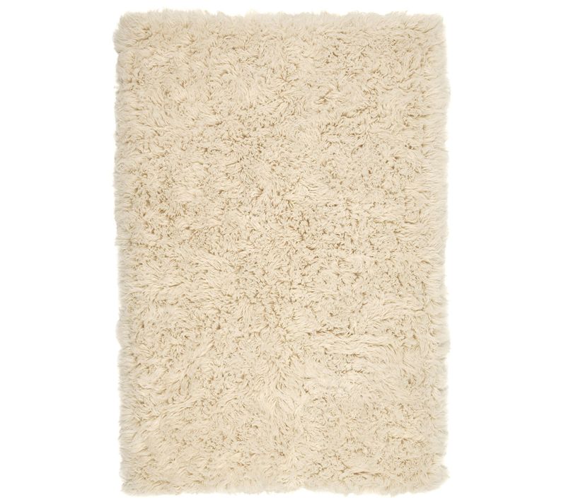 Tapis Flokati Grec Original Flokos 2450 140x200 Cm - Crème