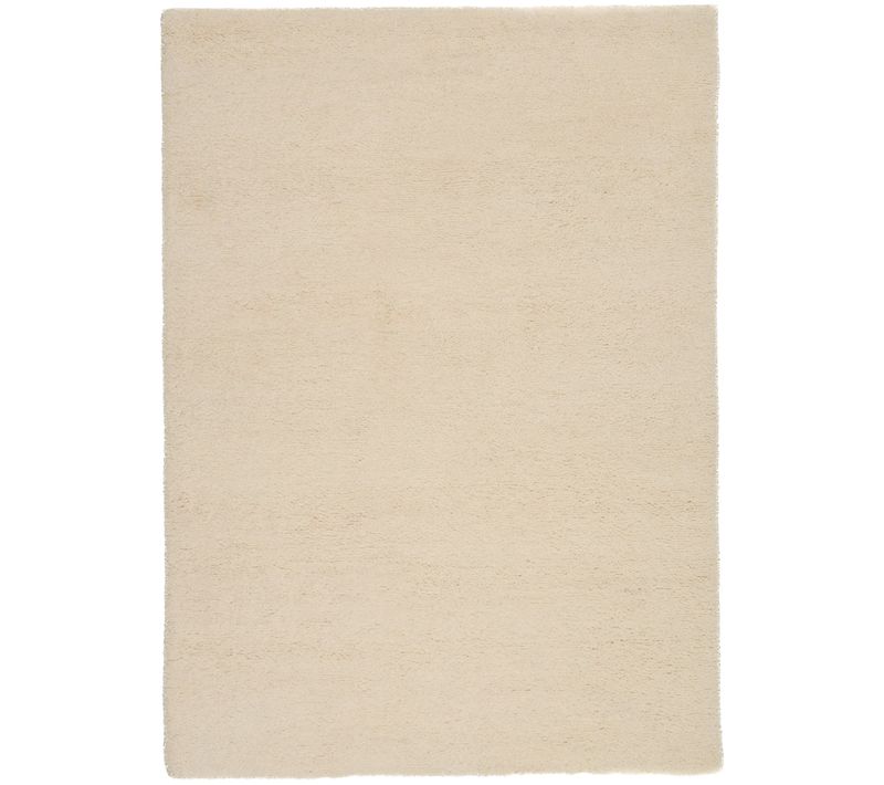 Tapis Berbère Original En Laine Hadj 170x240 Cm - Blanc