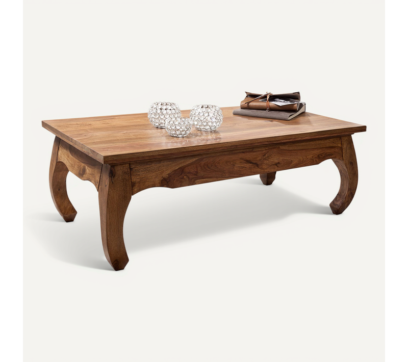 Table Basse Bois Massif 110x40x60 Cm Table D'appoint Table De Salon Sheesham