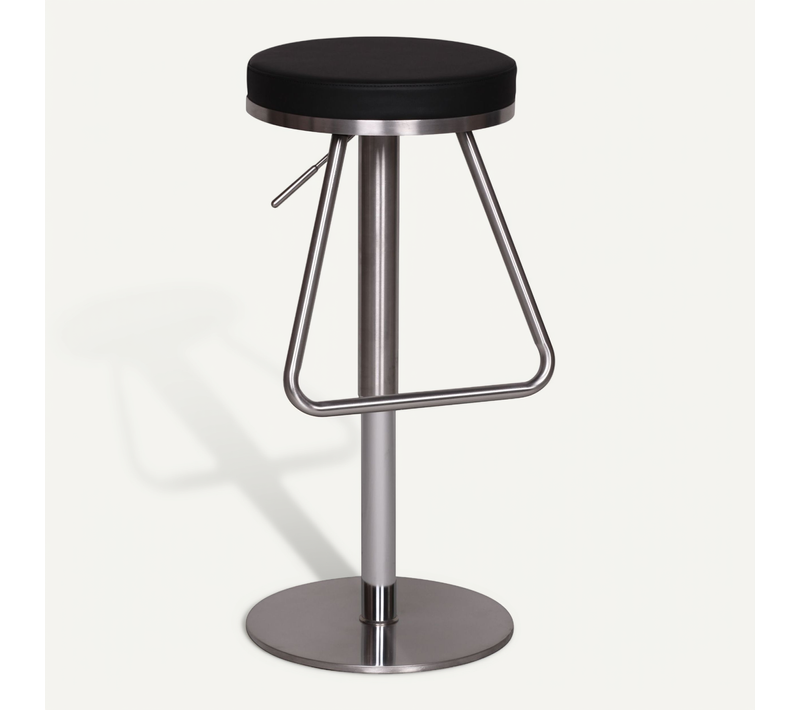 Tabouret De Bar Reglable 54 - 79 Cm Chaise De Bar Tabouret Bistro Métal