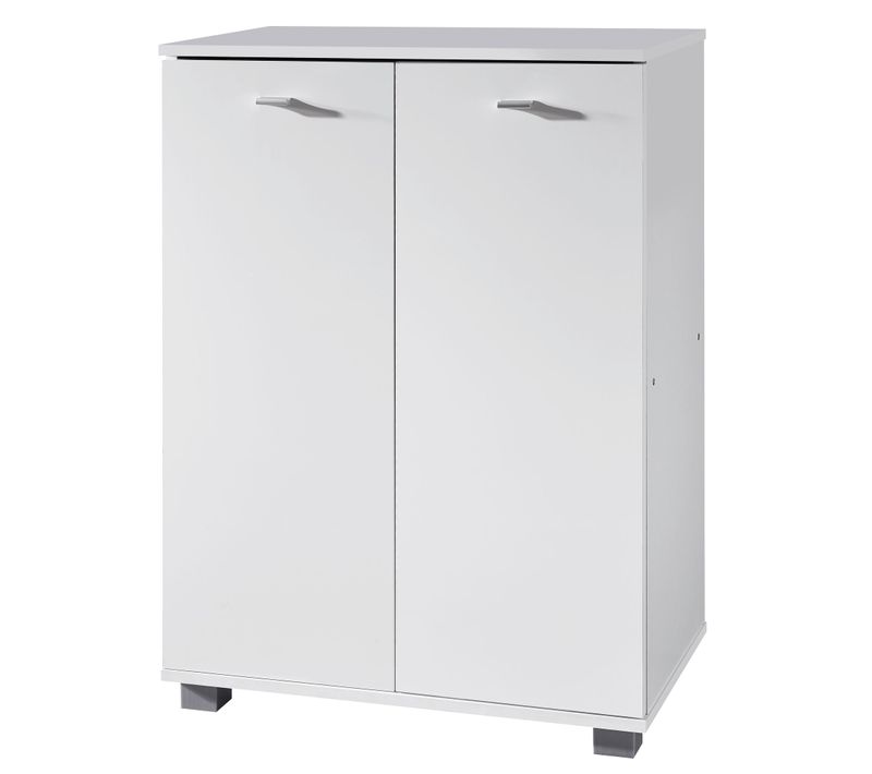 Armoire à Chaussures Bois 60x90x35 Cm Étagère à Chaussures 12 Paires Blanc