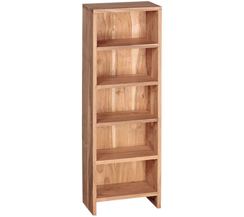Étagère Rangement Cd Bois Massif 30x90x17cm Meuble De Rangement Étagère Gelb