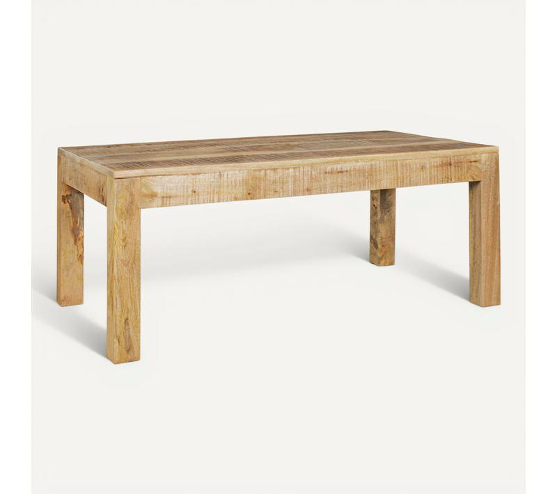 Table Basse Bois Massif 110x47x60 Cm Table En Bois Table D'appoint Salon
