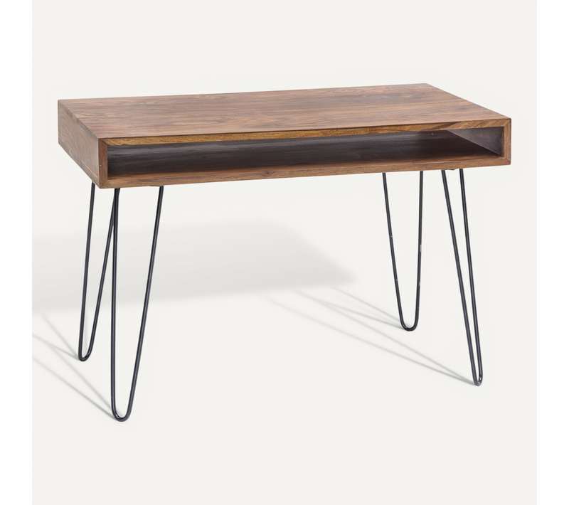 Table De Bureau Petit 110x76x60 Cm Table Pour Ordinateur Avec Rangement
