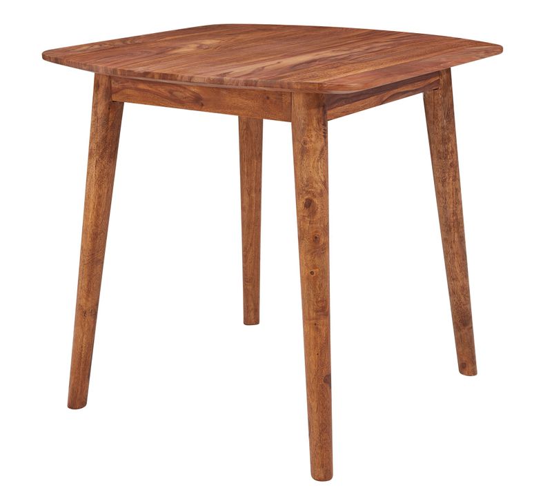 Table De Salle à Manger Bois Massif Table De Cuisine Sheesham Petit 80 Cm