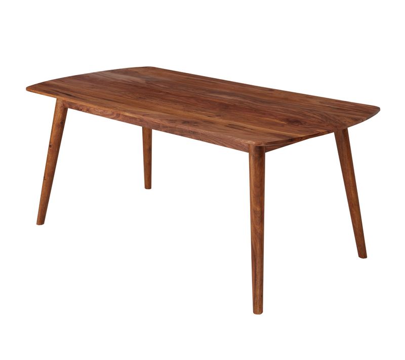 Table De Salle à Manger Bois Massif Table De Cuisine Sheesham Petit 60 Cm