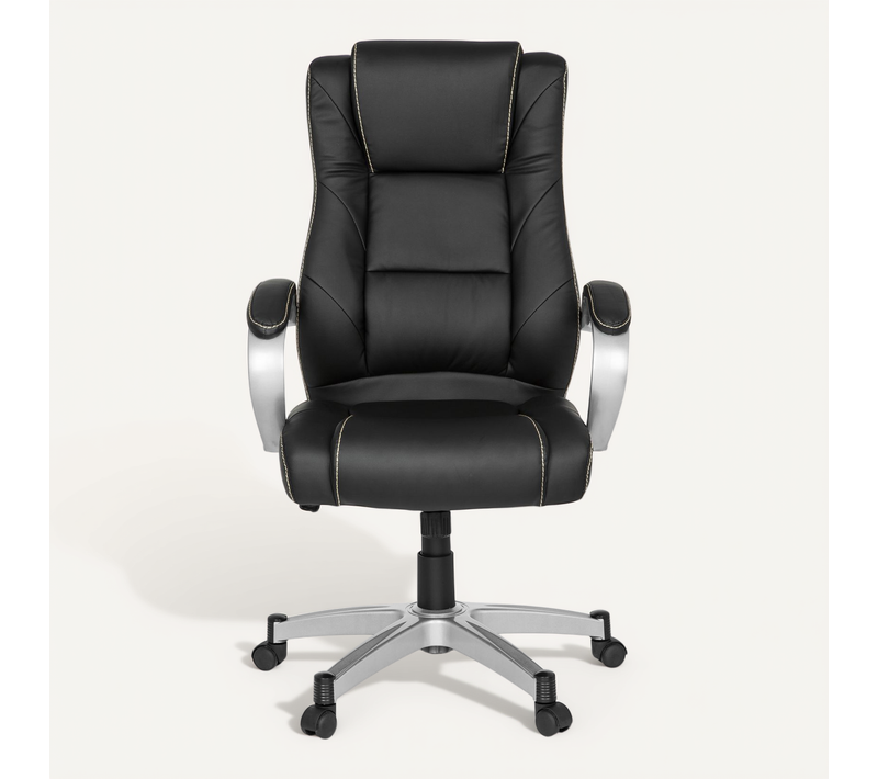 Fauteuil Gamer Relax Cl180 Simili Noir Accoudoirs Fournis, Surface Toucher Doux "softpad"