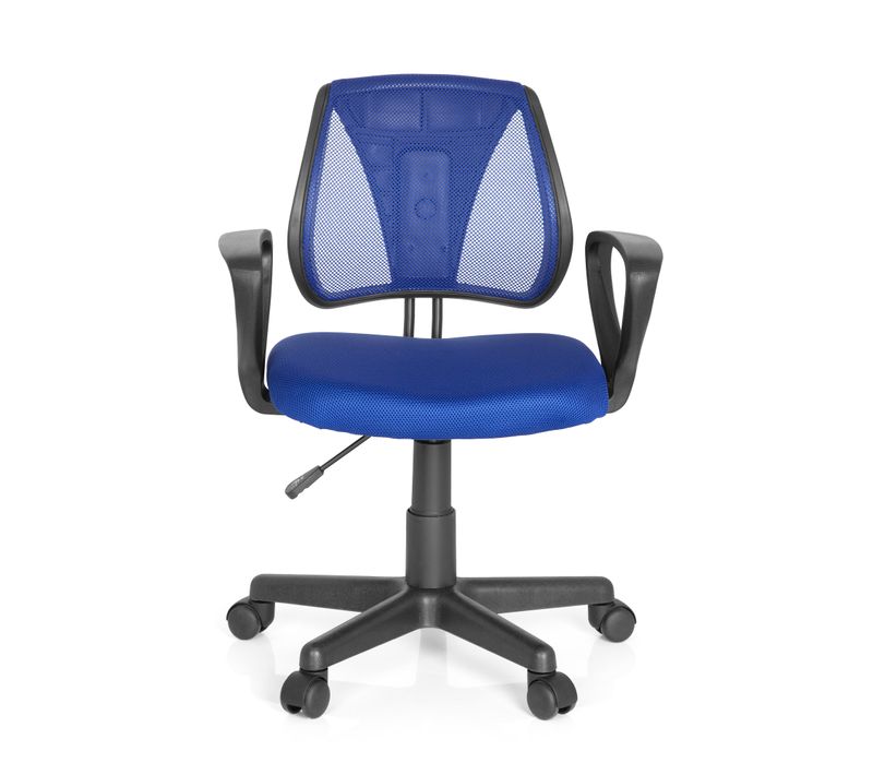 Chaise Pivotante Pour Des Enfants Kiddy Cd Tissu / Tissu Maille Bleu Foncé Accoudoirs Compris