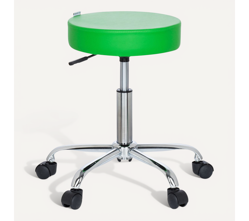 Tabouret Pivotant Operator Ii Simili Vert Sans Accoudoirs