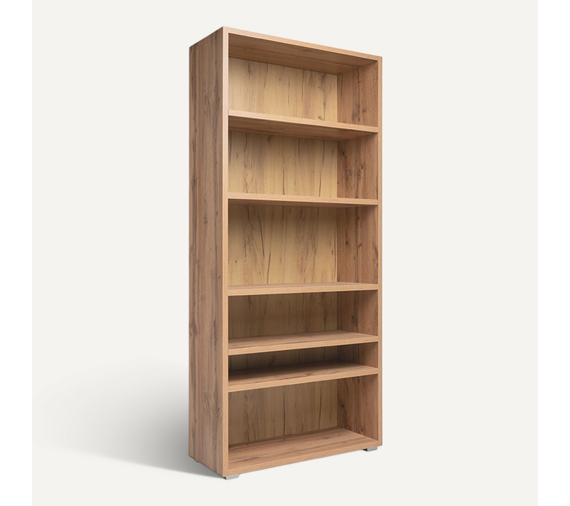 Etagère 85 Cm 6 Niches Naturel