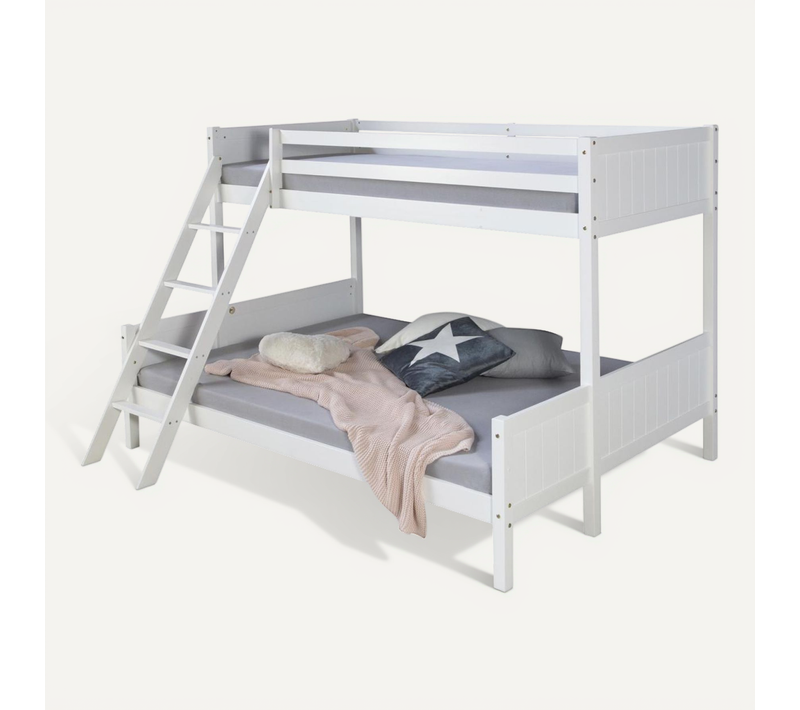 Lit Superposé 90x200 Et 140x200 - 2 Matelas